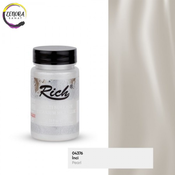 Rich Multi Surface Titanyum Metalik 90 cc İnci / Pearl 2500 Rich Multi Surface Titanyum Metalik 90 cc İnci / Pearl 2500