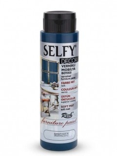 Rich Selfy Dekor Vernikli Mobilya Boyası 500 cc Pasifik / Pasific 5838