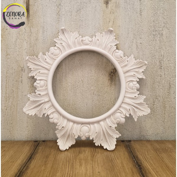 Ayna Çerçevesi Ham Polyester Obje 
