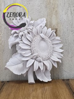 Ayçiçeği Duvar Aksesuarı Ham Polyester 