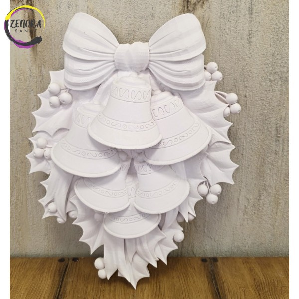 Çanlı Duvar Panosu Ham Polyester Obje Çanlı Duvar Panosu Ham Polyester Obje