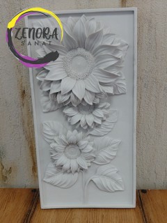 Ayçiçeği Polyester Pano Ayçiçeği Polyester Pano