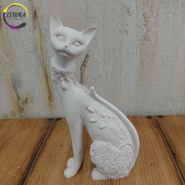 Kedi Polyester Obje Kedi Polyester Obje