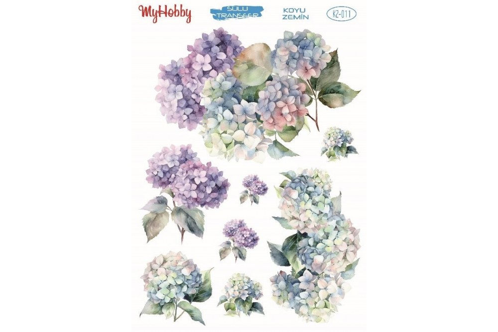 My Hobby Sulu Transfer Koyu Zemin KZ-011 My Hobby Sulu Transfer Koyu Zemin KZ-011