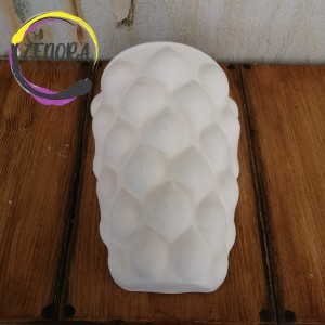 Ham Seramik Obje Yarım Limonlu Vazo Ham Seramik Obje Yarım Limonlu Vazo