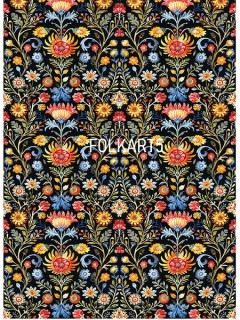 Lineart Pirinç Dekopaj 29*42 Karma Desen FOLKART5