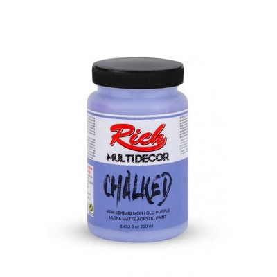 Rich Multidekor Chalked 250 cc Eskimiş Mor / Old Purple 4536