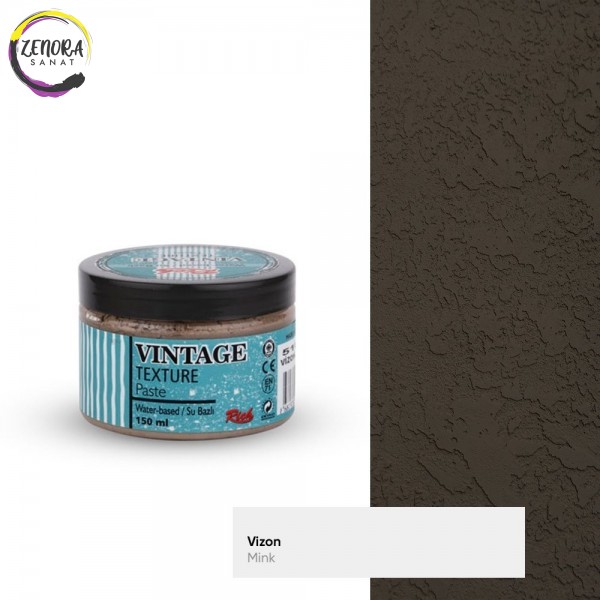 Rich Vintage Texture Paste 150 cc Vizon 5100