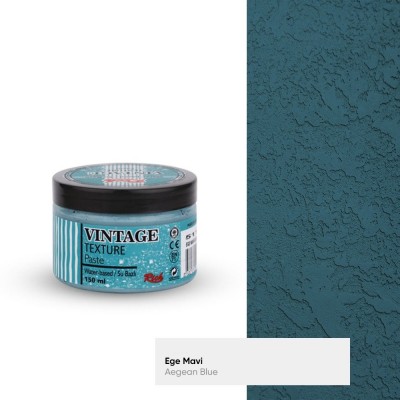 Rich Vintage Texture Paste 150 cc Ege Mavi 5110