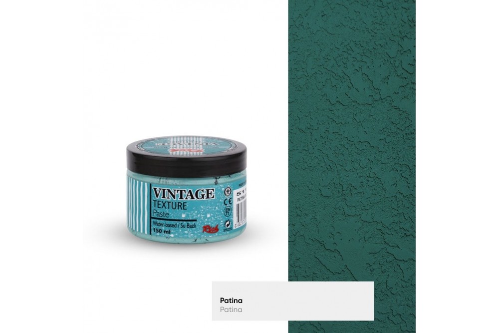 Rich Vintage Texture Paste 150 cc Patina 5112