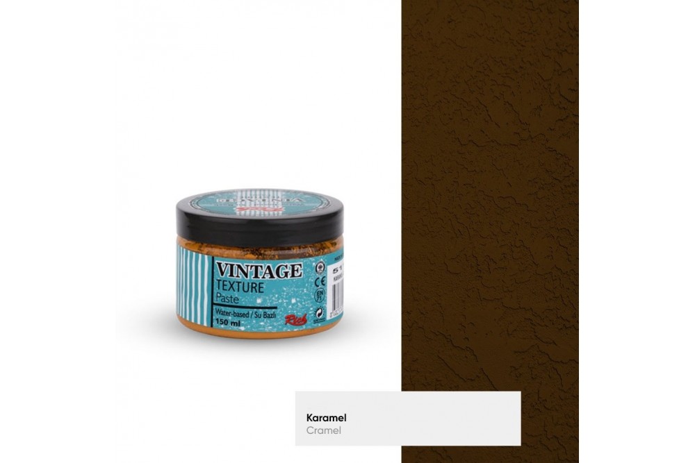 Rich Vintage Texture Paste 150 cc Karamel 5114 Rich Vintage Texture Paste 150 cc Karamel 5114