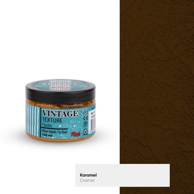 Rich Vintage Texture Paste 150 cc Karamel 5114