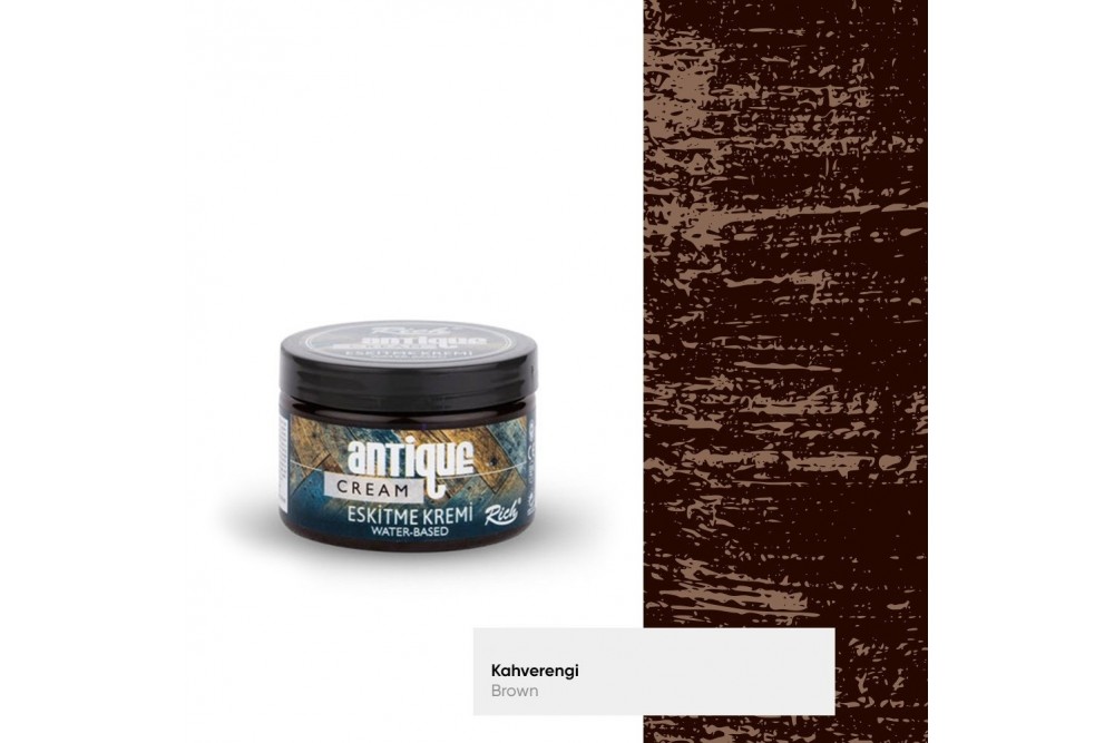 Rich Antique Cream Eskitme Kremi 150 cc Kahverengi / Brown 4001