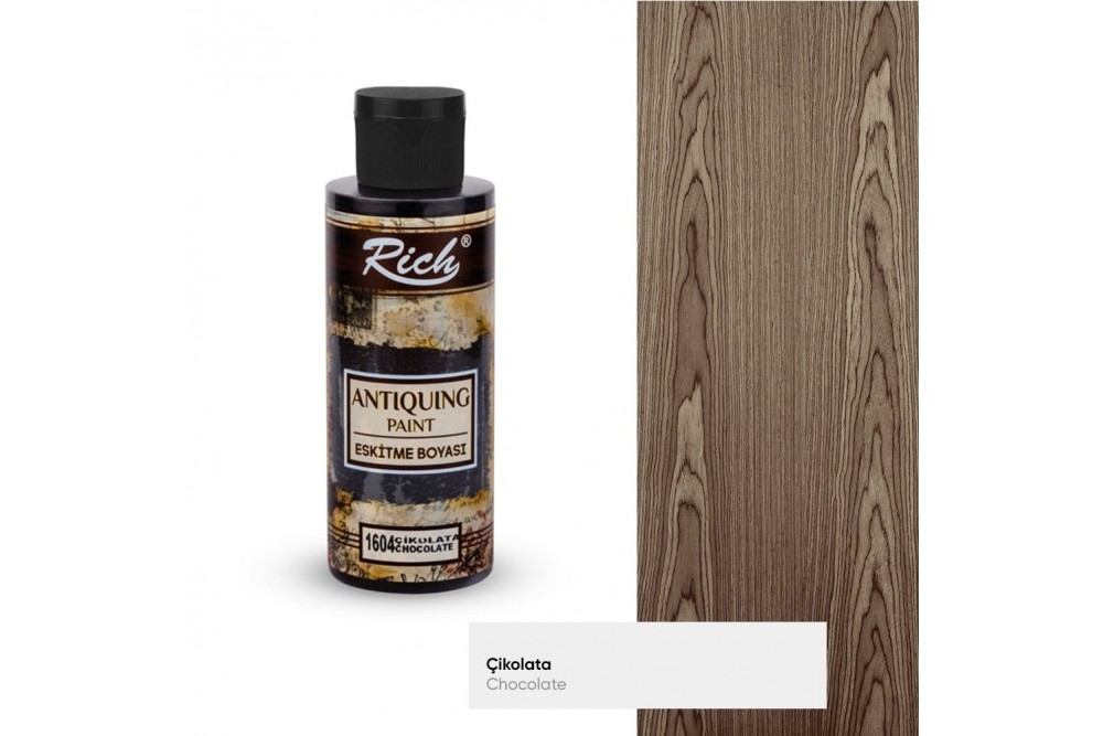 Rich Antiquing Eskitme Boyası 120 cc Çikolata / Chocolate 1604