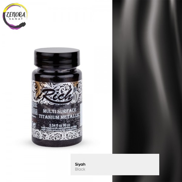 Rich Multi Surface Titanyum Metalik 90 cc Siyah / Black 2544