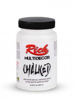 Rich Multidekor Chalked 250 cc Antik Beyaz / Antique White 4502