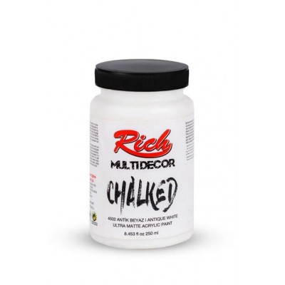 Rich Multidekor Chalked 250 cc Antik Beyaz / Antique White 4502