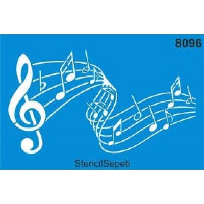 Stencil Nota Desen 8096 30*20