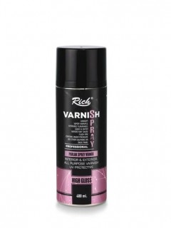 Rich Varnish Spray 400 cc Parlak Sprey Vernik 001