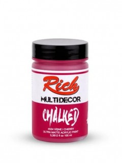 Rich Multidekor Chalked 100 cc Vişne / Cherry 4534