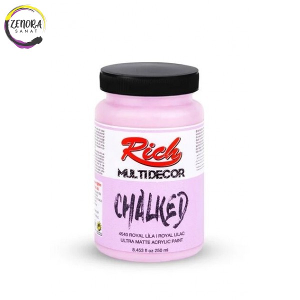Rich Multidekor Chalked 250 cc Royal Lila / Royal Lilac 4540 Rich Multidekor Chalked 250 cc Royal Lila / Royal Lilac 4540