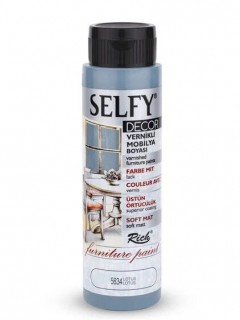 Rich Selfy Dekor Vernikli Mobilya Boyası 500 cc Lotus / Lotus 5834