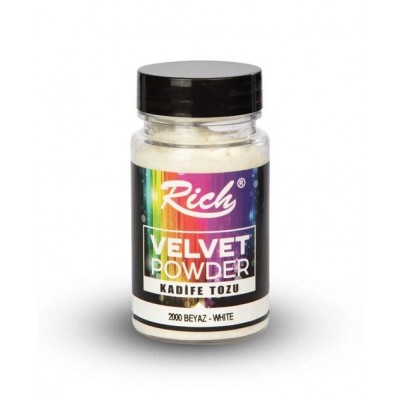 Rich Velvet Powder 90 cc Kadife Tozu Beyaz / White 03535