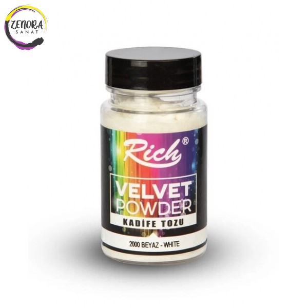 Rich Velvet Powder 90 cc Kadife Tozu Beyaz / White 03535 Rich Velvet Powder 90 cc Kadife Tozu Beyaz / White 03535