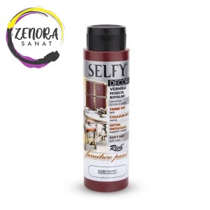 Rich Selfy Dekor Vernikli Mobilya Boyası 500 cc Bordo / Burgundy 09572 Rich Selfy Dekor Vernikli Mobilya Boyası 500 cc Bordo / Burgundy 09572
