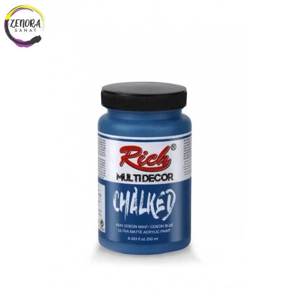 Rich Multidekor Chalked 250 cc Odeon Mavi / Odeon Blue 4544