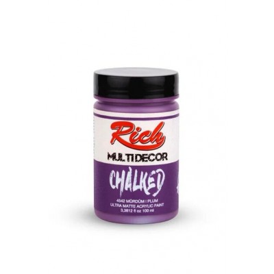 Rich Multidekor Chalked 100 cc Mürdüm / Plum 4542