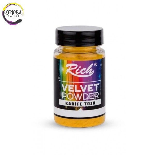 Rich Velvet Powder 90 cc Kadife Tozu Sarı / Yellow 03538 Rich Velvet Powder 90 cc Kadife Tozu Sarı / Yellow 03538