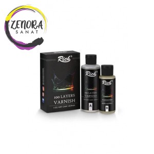 Rich 100 Layers Varnish 120 + 60 cc 100 Kat Cam Vernik Rich 100 Layers Varnish 120 + 60 cc 100 Kat Cam Vernik