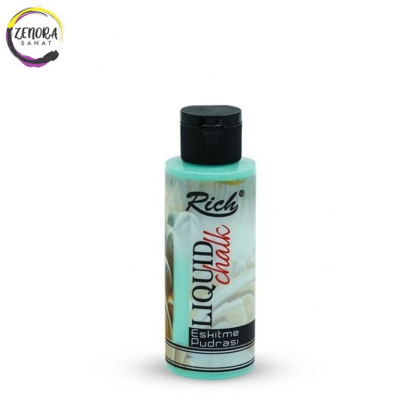 Rich Liquid Chalk Eskitme Pudrası 120 cc Nil Yeşili 660 Rich Liquid Chalk Eskitme Pudrası 120 cc Nil Yeşili 660