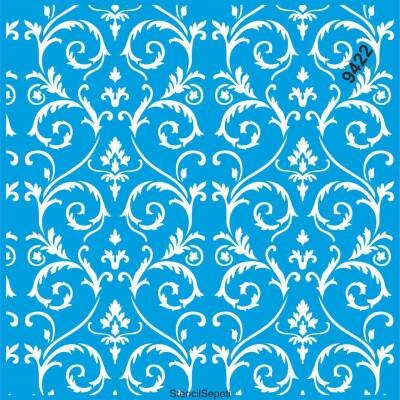 Stencil Duvar Desenli 9422 40*40
