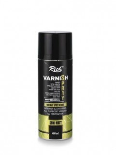 Rich Varnish Spray 400 cc Yarı Mat Sprey Vernik 002