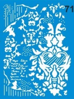 Stencil Karma Desen 7187 40*40