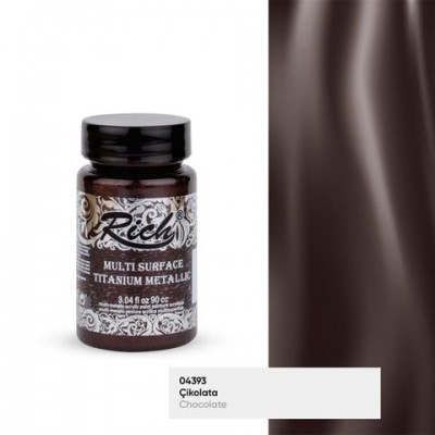 Rich Multi Surface Titanyum Metalik 90 cc Çikolata / Chocolate 2538