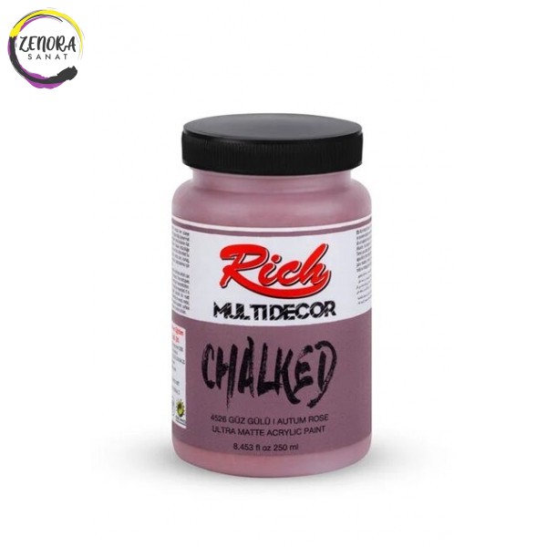 Rich Multidekor Chalked 250 cc Güz Gülü / Autum Rose 4526 Rich Multidekor Chalked 250 cc Güz Gülü / Autum Rose 4526