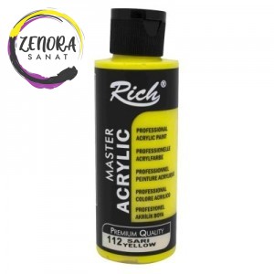 Rich Master Akrilik 120 cc Sarı / Yellow 112 Rich Master Akrilik 120 cc Sarı / Yellow 112
