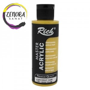 Rich Master Akrilik 120 cc Oksit Sarı / Okside Yellow 127 Rich Master Akrilik 120 cc Oksit Sarı / Okside Yellow 127