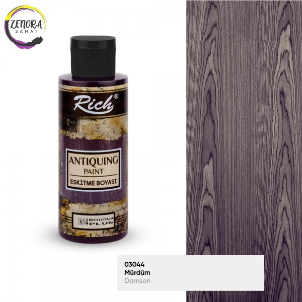 Rich Antiquing Eskitme Boyası 120 cc Mürdüm / Plum 1614 Rich Antiquing Eskitme Boyası 120 cc Mürdüm / Plum 1614