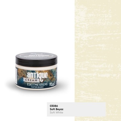 Rich Antique Cream Eskitme Kremi 150 cc Beyaz/ White 4002