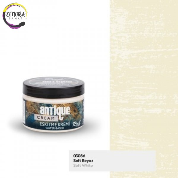 Rich Antique Cream Eskitme Kremi 150 cc Beyaz/ White 4002 Rich Antique Cream Eskitme Kremi 150 cc Beyaz/ White 4002