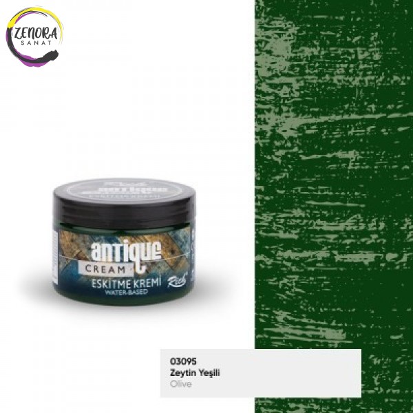 Rich Antique Cream Eskitme Kremi 150 cc Zeytin Yeşili / Oil Green 4008 Rich Antique Cream Eskitme Kremi 150 cc Zeytin Yeşili / Oil Green 4008