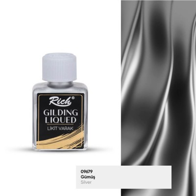 Rich Gilding Liqued 75cc Likit Varak Gümüş / Silver 70023