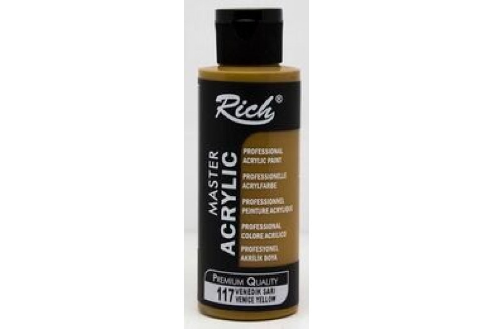 Rich Master Akrilik 120 cc Venedik Sarısı /Venice Yellow 117
