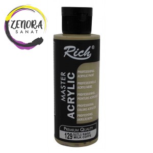 Rich Master Akrilik 120 cc Sütlü Kahve / Milk Coffee 129 Rich Master Akrilik 120 cc Sütlü Kahve / Milk Coffee 129