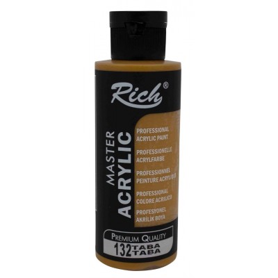 Rich Master Akrilik 120 cc Taba / Taba 132