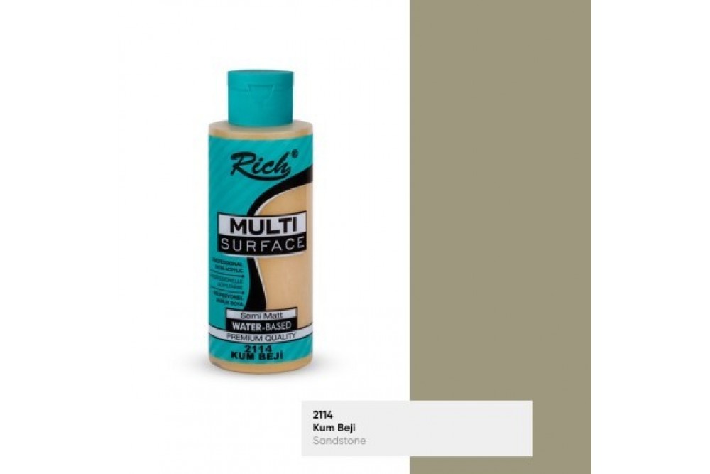 Rich Multi Surface 120 cc Kum Beji / Sand Beige 2114 Rich Multi Surface 120 cc Kum Beji / Sand Beige 2114
